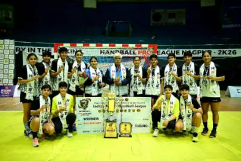 Lucknow Lioness & Bhopal Blasters Clinch Handball Pro League Titles in Nagpur