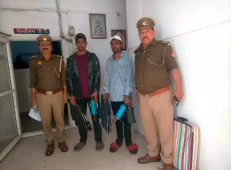 Lucknow Police Arrest Two, Seize Hazardous Chinese Manjha in Safety Crackdown