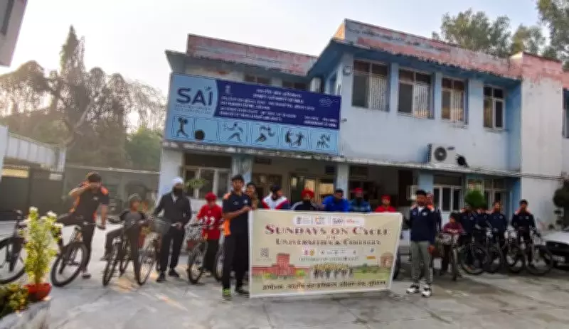 Ludhiana's 'Sundays on Cycle' Initiative Promotes Fitness and Healthy Living