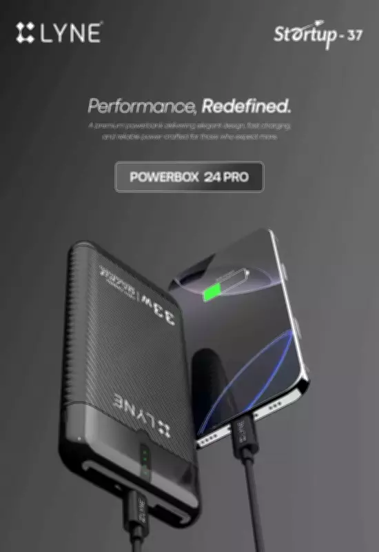 Lyne Originals Launches Startup Series Power Banks with Fast Charging