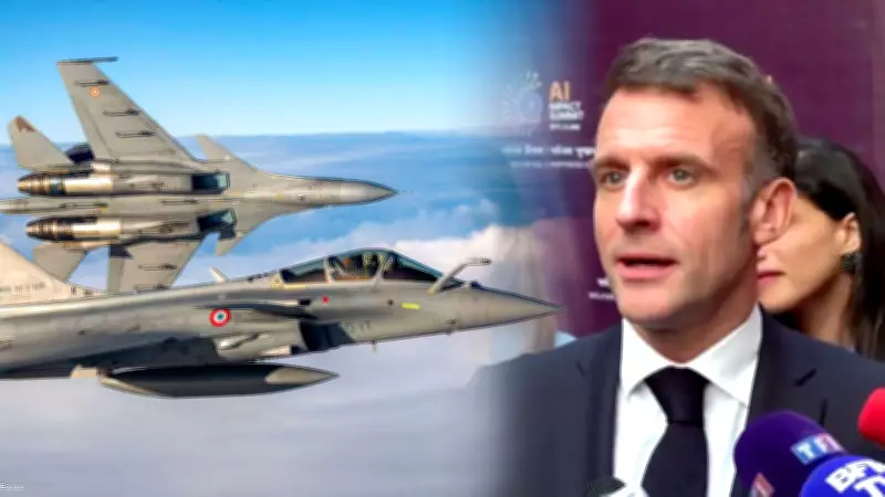 Macron Defends India-France Rafale Deal, Calls Criticism Unfounded