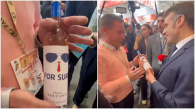Macron's Wine Paris Visit: A Blend of Diplomacy, Trade, and Davos Swagger