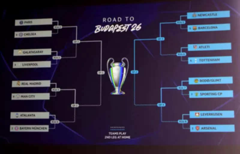 Madrid and Manchester City Clash Again as Champions League Knockout Stage Takes Shape