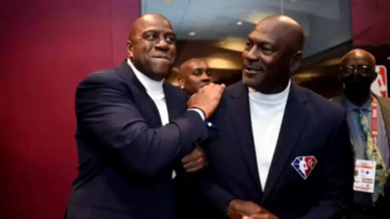 Magic Johnson's Birthday Tribute to Michael Jordan Amid NASCAR Win & Social Media Debate