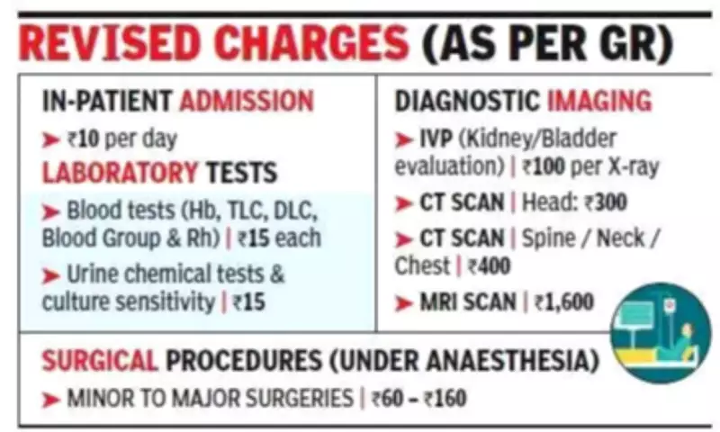 Maharashtra Govt Hospitals to Charge Fees for Services, New Rate Card Sparks Confusion