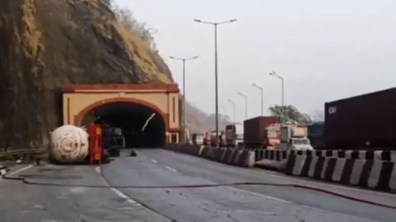 Major Disaster Averted After 32-Hour Propylene Gas Leak Operation on Pune-Mumbai Expressway