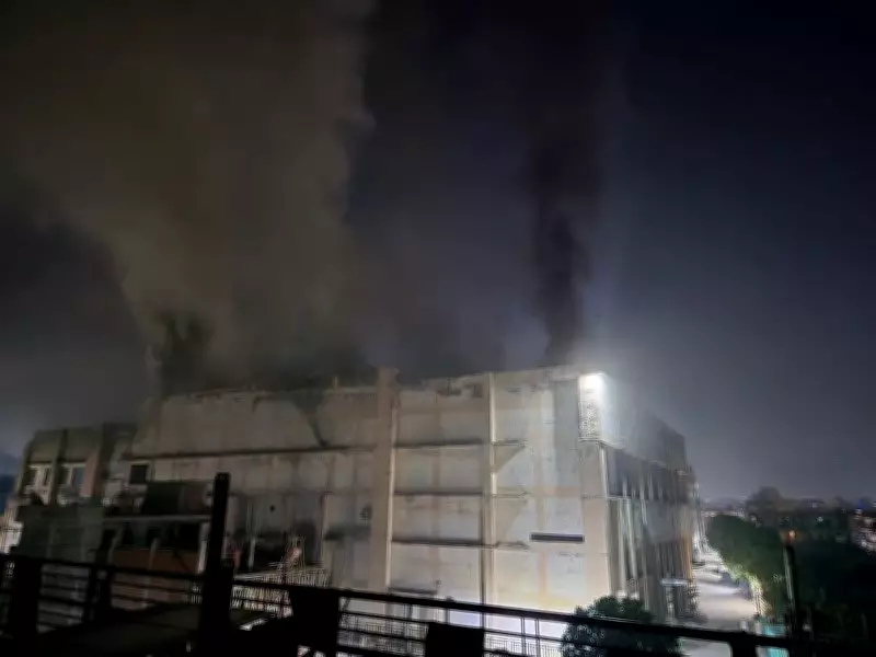 Major Fire Breaks Out at Baddi Mall Canteen, Furniture Gutted in Himachal