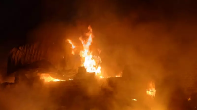 Major Fire Destroys Shop in Belthangady, Dakshin Kannada