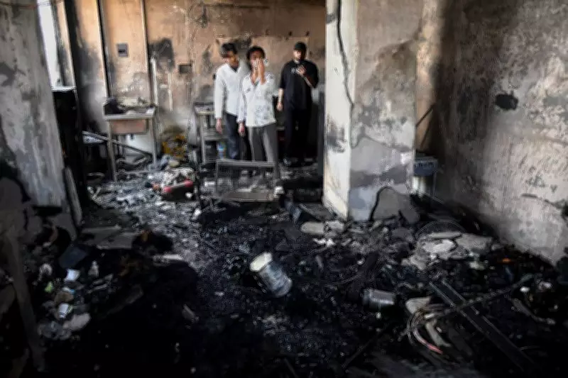 Major Fire Erupts at Historic Peer Muchhalla Building in Chandigarh