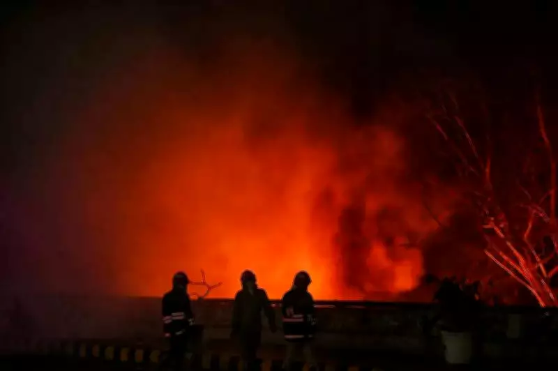 Major Fire Erupts at NDMC Godown Near Safdarjung Airport, Traffic Disrupted