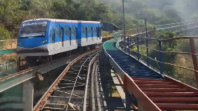 Malang Gad Hill Transformed: India's Longest Funicular Railway Boosts Tourism