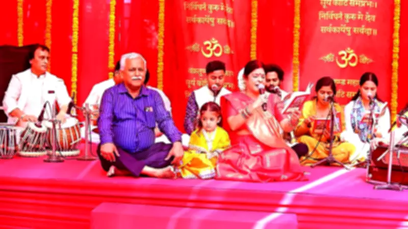 Malini Awasthi Celebrates 60th Birthday with Grandchildren in Spiritual Ceremony