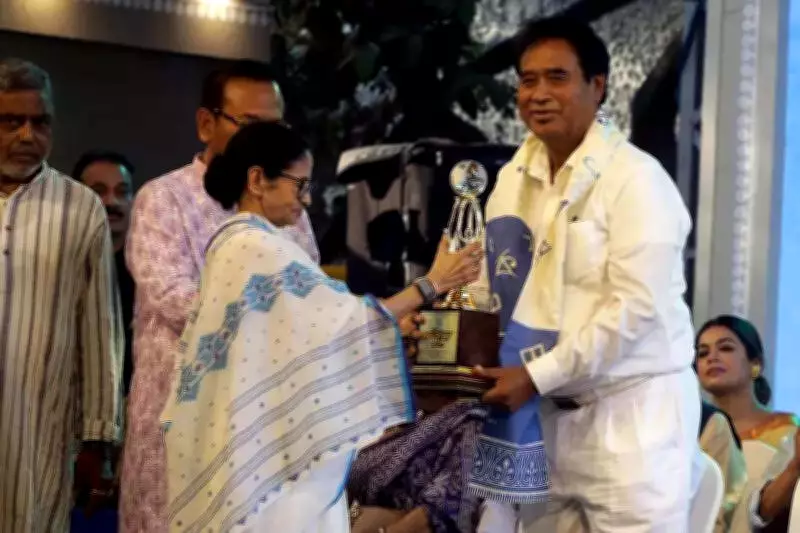 Mamata Banerjee Honors BJP MP Ananta Maharaj with Bangabibhushan Award