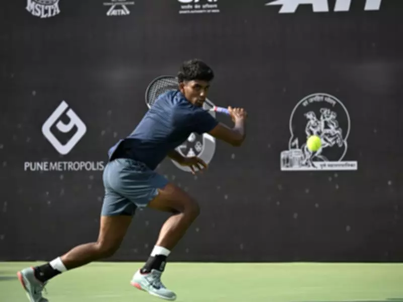 Manas Dhamne's Dream Run Ends at MahaOpen ATP Challenger 75