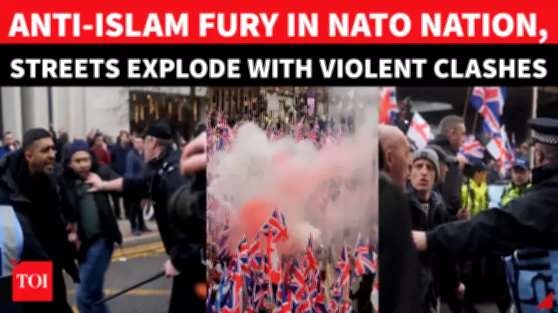 Manchester Erupts in Violence as Far-Right 'Remigration' March Sparks Clashes