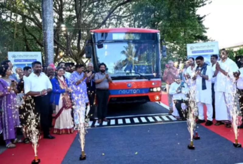 Mangaluru Launches First Private Electric City Bus, Aims for Zero-Carbon Future