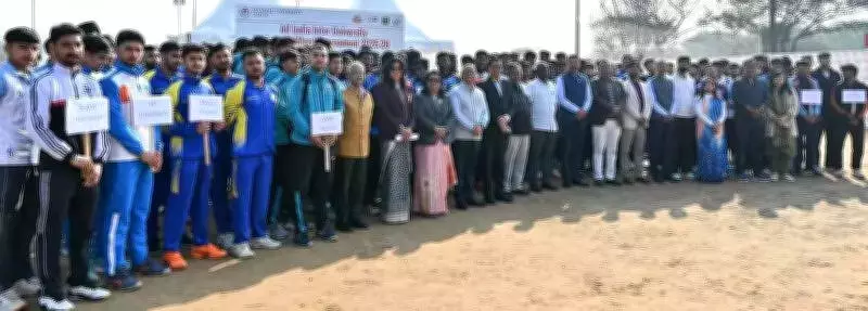 Manipal University Jaipur Hosts Prestigious All India Inter-University Volleyball Championship 2025-26