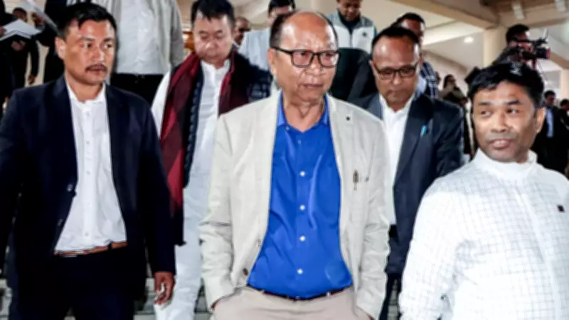 Manipur CM Visits Relief Camps, Urges Unity and Peace After Conflict