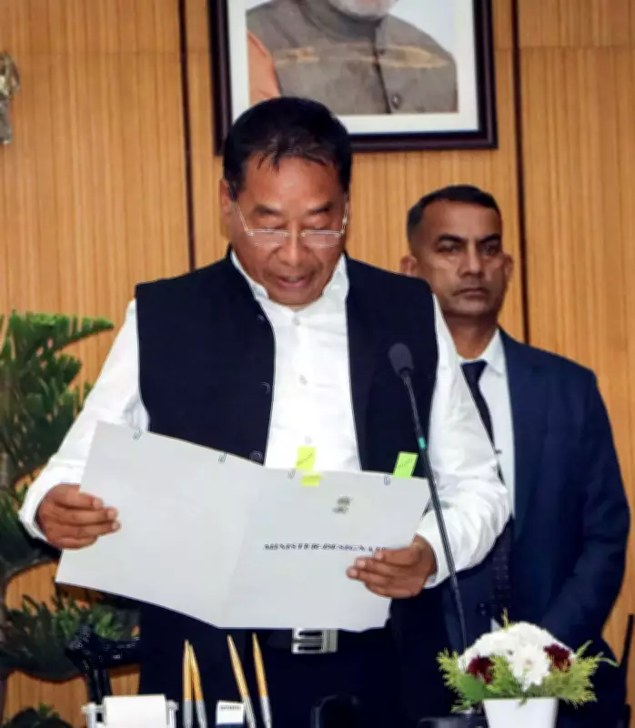 Manipur Deputy CM Visits Churachandpur, Calls for Peace Through Sports