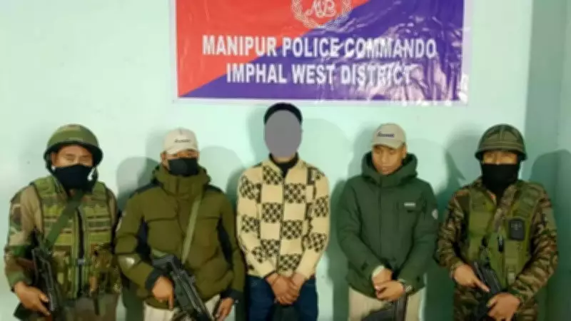 Manipur Security Forces Intensify Operations, Arrest Four Militant Cadres