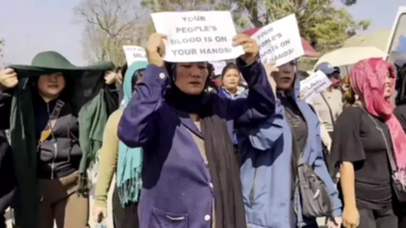 Manipur's Fragile Peace Tested by Kuki Protests as New Government Takes Office