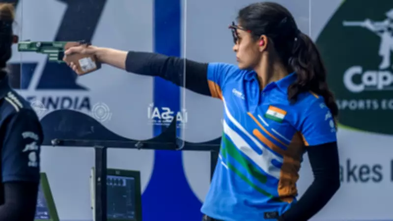 Manu Bhaker Wins Silver in 25m Pistol at Asian Shooting Championships