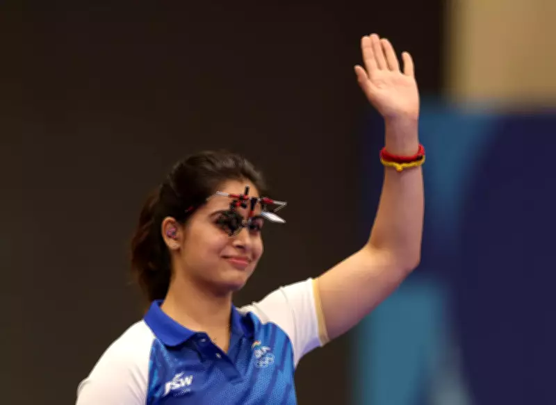 Manu Bhaker's Heartbreaking Shoot-Off Loss at Asian Championship; India Wins Team Gold