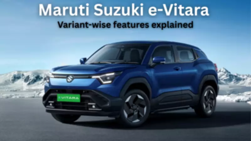 Maruti Suzuki Launches e-Vitara Electric SUV in India with Three Variants
