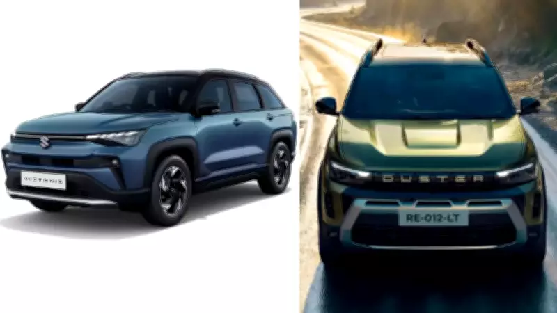 Maruti Victoris vs Renault Duster: Hybrid SUV Powertrain Battle Heats Up