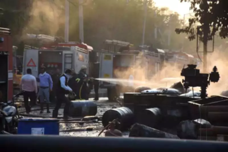 Massive Explosions at Faridabad Steel Factory Injure Over 35, Triggered by Electrical Fault