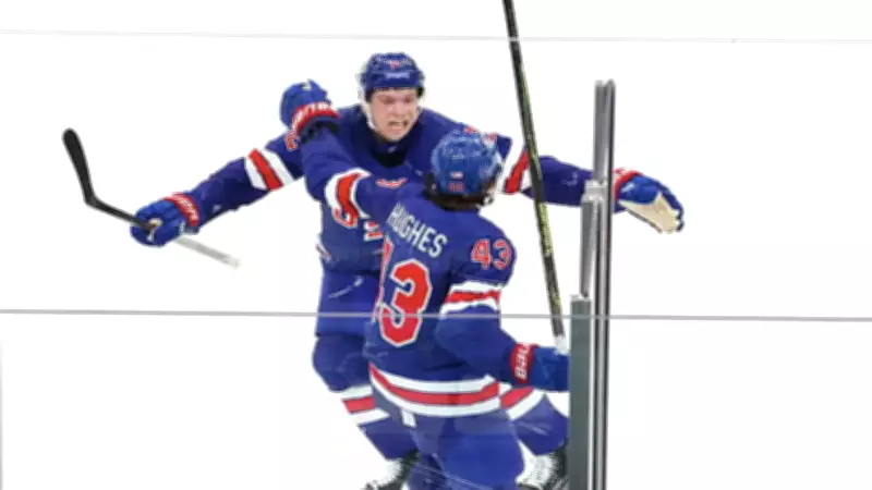 Matt Boldy's Early Goal Sparks USA in Olympic Hockey Gold Medal Game