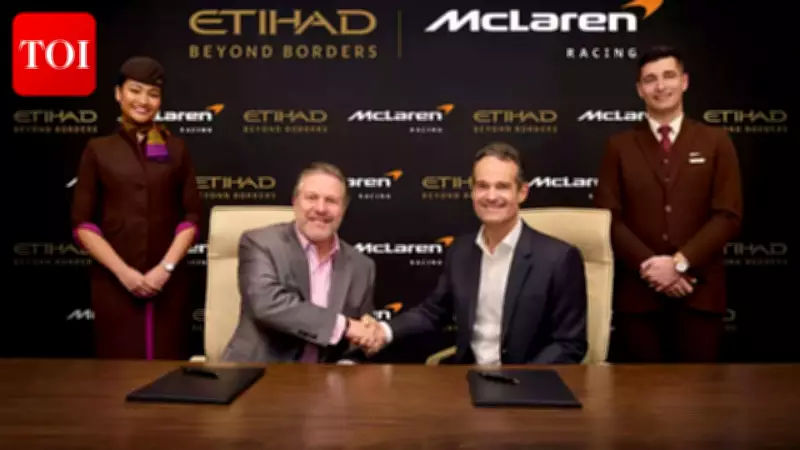 McLaren Racing Partners with Etihad Airways for 2026 F1 and WEC Seasons
