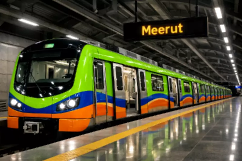 Meerut Metro Set to Become India's Fastest with 120 kmph Speed