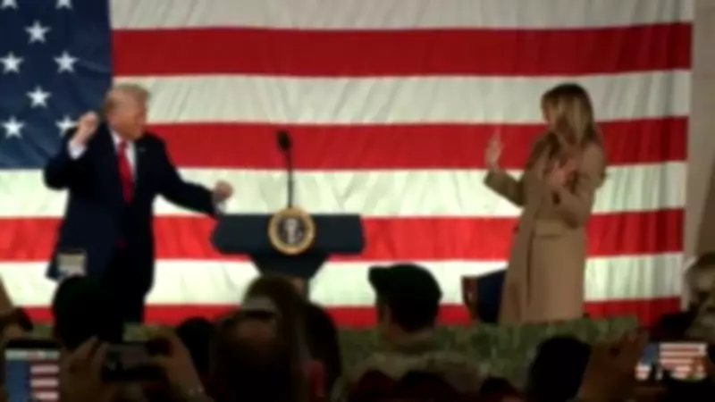 Melania Trump Joins Donald's 'YMCA' Dance Despite Past Disapproval at Military Event