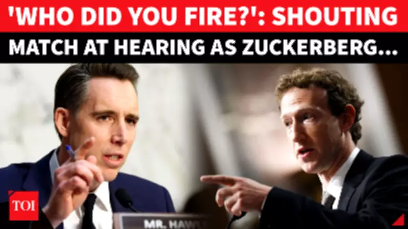 Meta CEO Zuckerberg Apologizes to Families in Tense Senate Hearing Confrontation