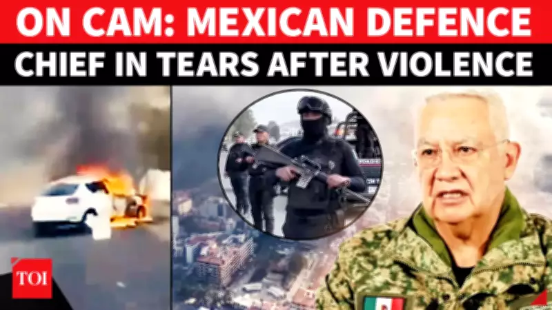 Mexico's Defense Chief Breaks Down While Mourning 25 Troops Killed in El Mencho Operation