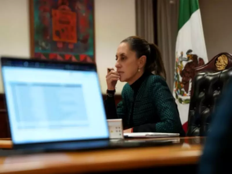 Mexico's President Urges Calm After Cartel Leader's Death Sparks Violence