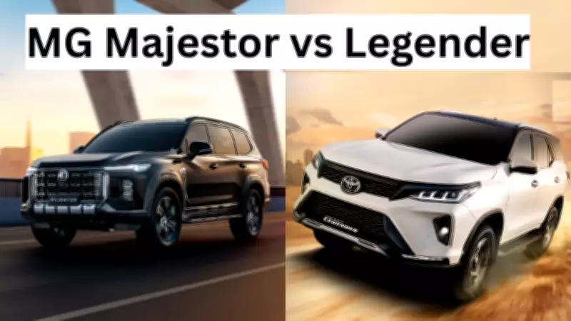 MG Majestor SUV Launched in India, Rivals Toyota Fortuner Legender