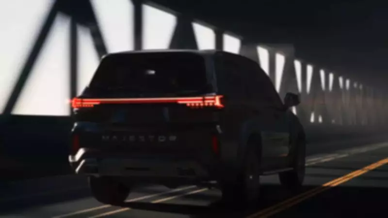 MG Motor India Teases Majestor SUV Ahead of February 2026 Launch