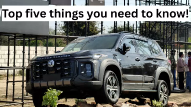 MG Motor India Unveils Majestor SUV: A Premium Upgrade Over Gloster