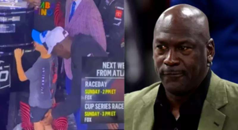 Michael Jordan's Daytona 500 Celebration Gesture Sparks Online Controversy