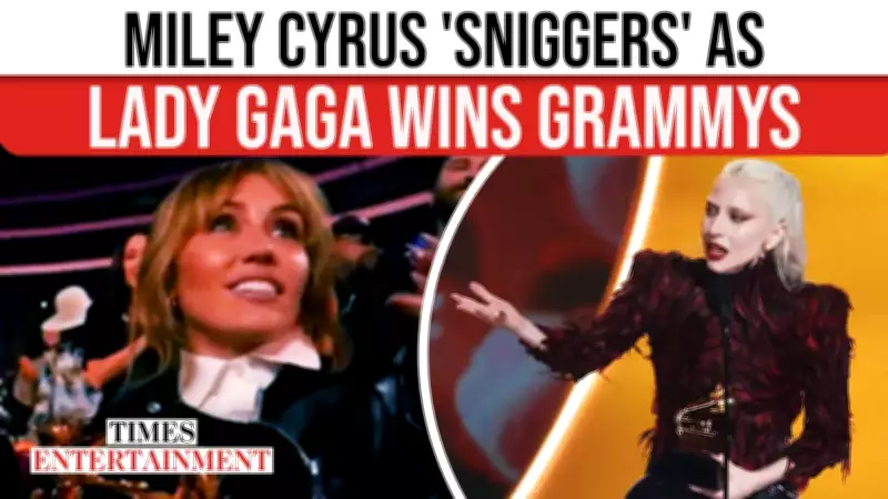 Miley Cyrus Sparks Grammys Controversy By Not Standing For Lady Gaga's Win