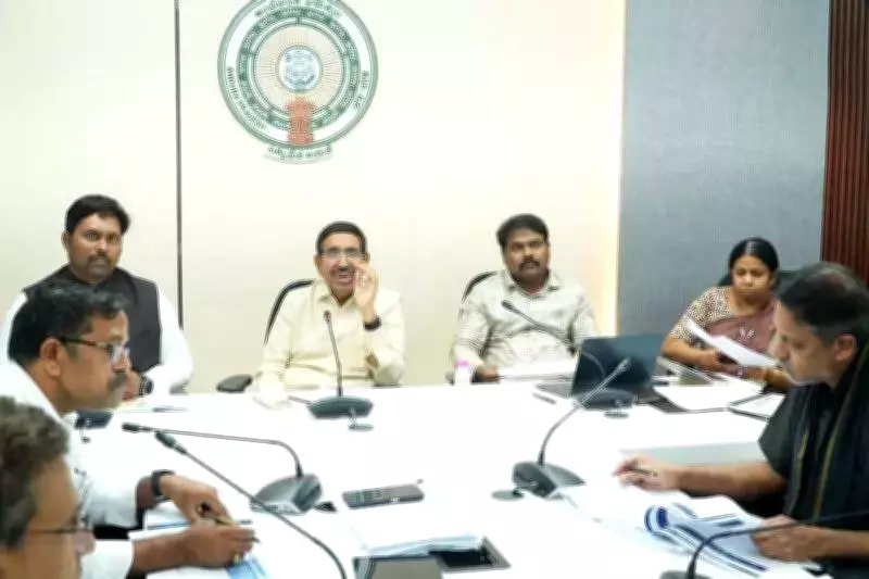 Minister Narayana Directs VMRDA to Accelerate Development Projects in Visakhapatnam