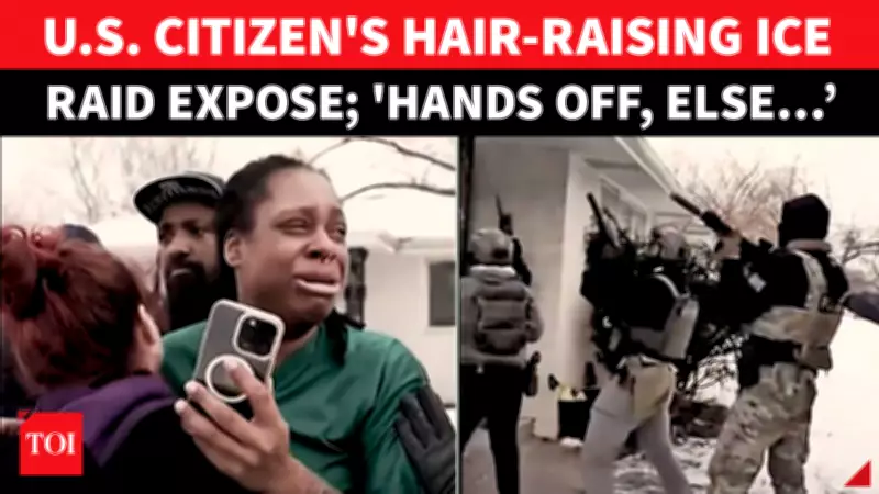 Minnesota Woman's Shocking ICE Raid Video Stuns Senators at Congressional Hearing