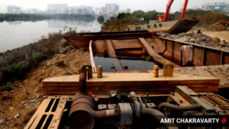Mithi River Desilting Grinds to a Halt for Six Months, Raising Flood Risks