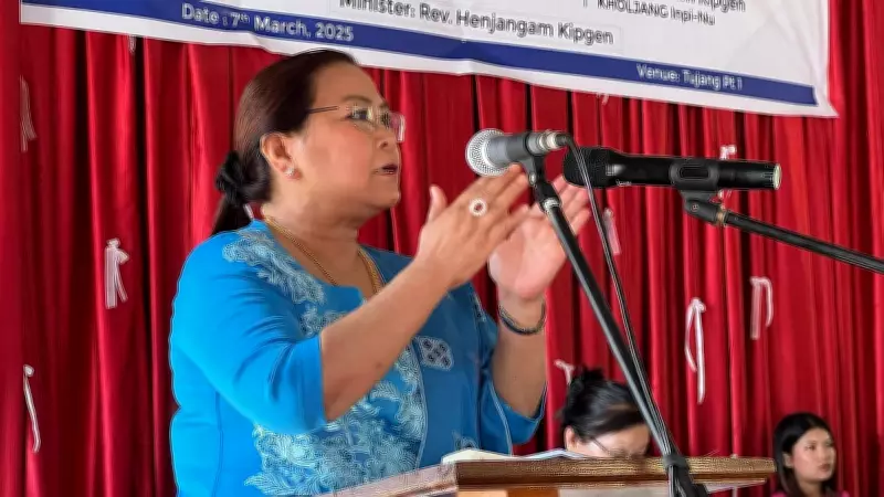 MLA Nemcha Kipgen Takes Virtual Oath as Manipur Deputy CM Amid Kuki Warnings