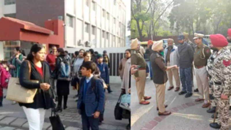 Mohali Schools Face Bomb Threats, Police Launch Major Search Operation