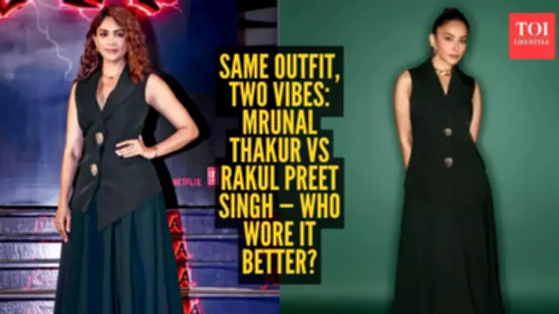 Mrunal Thakur vs Rakul Preet Singh: Who Wore the Juhi Bengani Outfit Better?