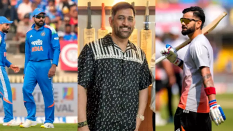 MS Dhoni Weighs In on Rohit Sharma and Virat Kohli's ODI World Cup 2027 Prospects