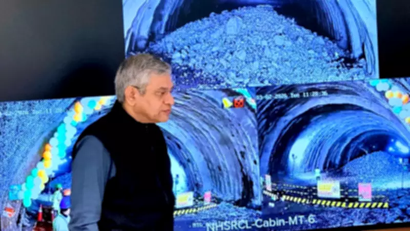 Mumbai-Ahmedabad Bullet Train: Second Mountain Tunnel Breakthrough Achieved in Palghar